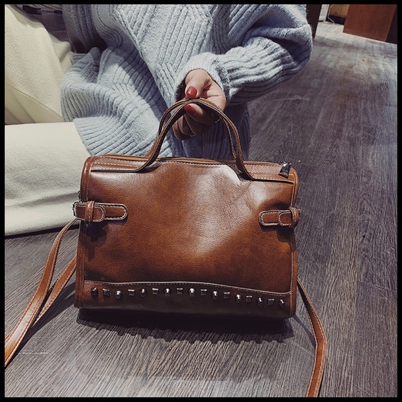 BEE SAC Handbags - NEW HELENA Studded Tote Crossbody